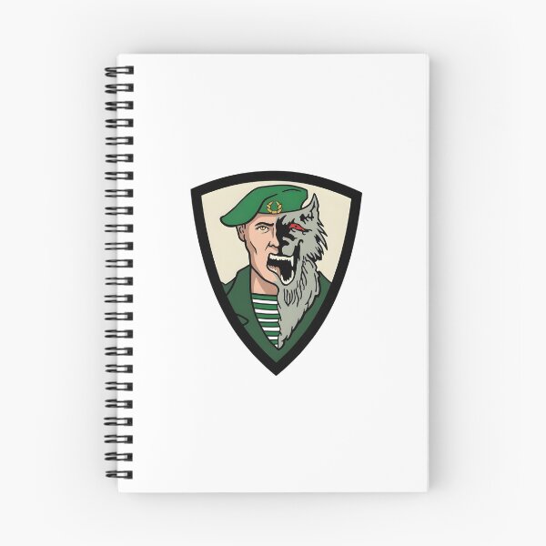 Item preview, Russian Army Green Beret Border Guard Spetsnaz Werewolf Unit designed and sold by CharlieDesings.