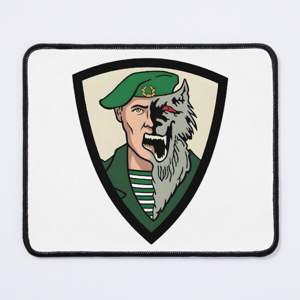 Item preview, Russian Army Green Beret Border Guard Spetsnaz Werewolf Unit designed and sold by CharlieDesings.