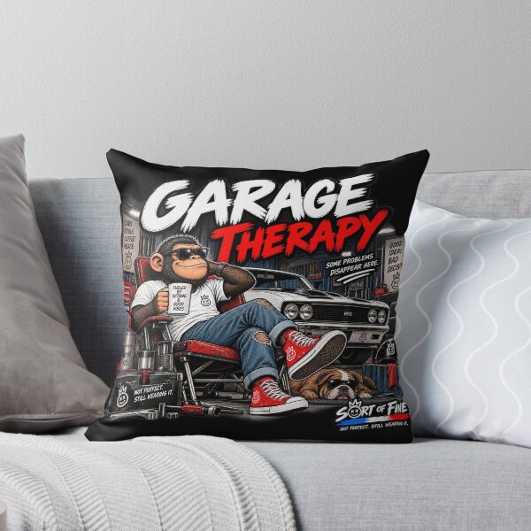 Item preview, GARAGE THERAPY — Car Enthusiast Garage designed and sold by Sort-of-Find.