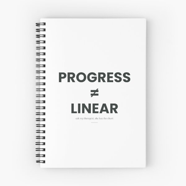 Item preview, Progress isn't linear designed and sold by Certainty Not Included.