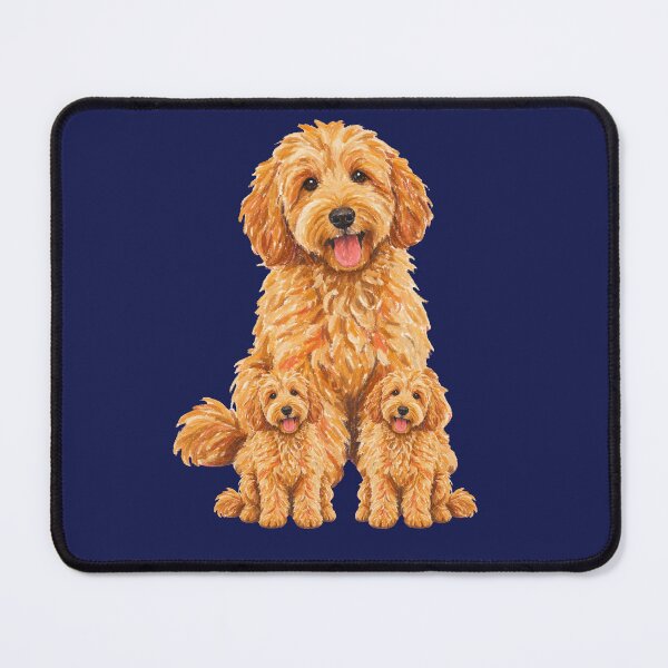 Artikelvorschau, Cute goldendoodle mom entworfen und verkauft von stormk10.
