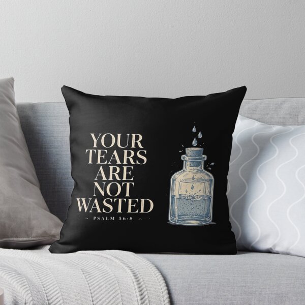 Item preview, Your Tears Are Not Wasted Psalm 56:8 Tear Bottle Christian Art designed and sold by Vibe-Vary.