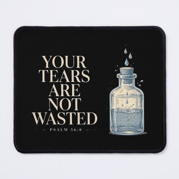 Item preview, Your Tears Are Not Wasted Psalm 56:8 Tear Bottle Christian Art designed and sold by Vibe-Vary.