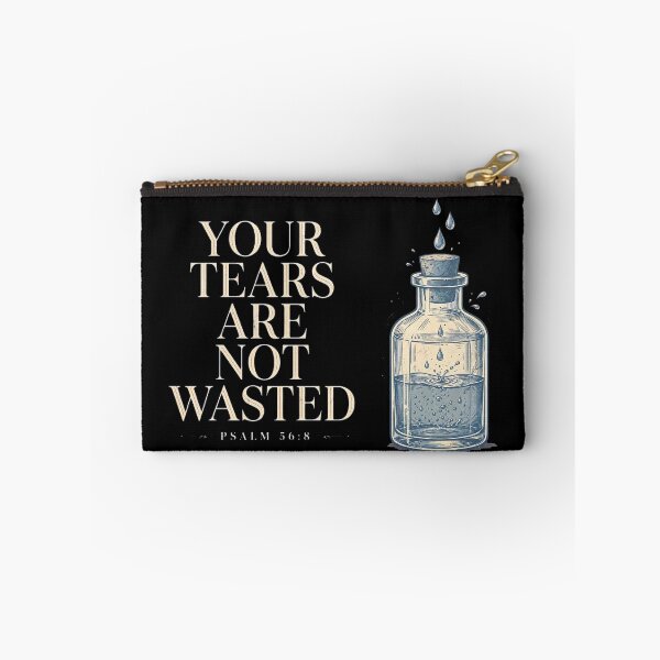 Item preview, Your Tears Are Not Wasted Psalm 56:8 Tear Bottle Christian Art designed and sold by Vibe-Vary.