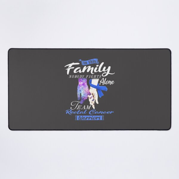 Item preview, In This Family Nobody Fights Alone - Team Rectal Cancer Warrior Support Design designed and sold by khairulhafizi.