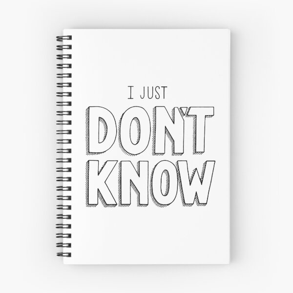 Item preview, I just don't know designed and sold by Marta Ambrosetti.