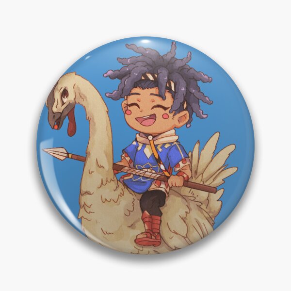 Item preview, Cai Fire Emblem Fortune's Weave Chibi Sticker designed and sold by Kryomax_.