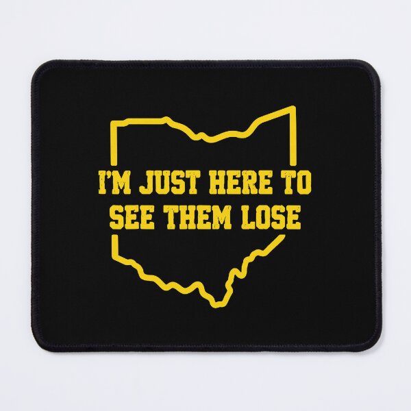 Item preview, I'm Just Here to See Them Lose Sarcastic Sports Fan designed and sold by cerima.