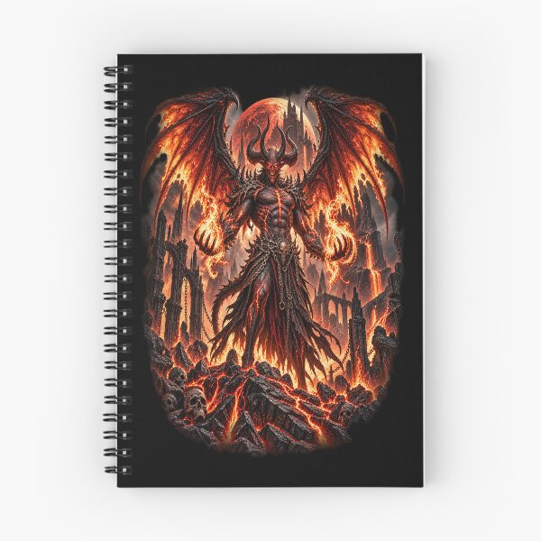 Item preview, Infernal Winged Demon – Lord of the Burning Abyss designed and sold by TroviTutto.