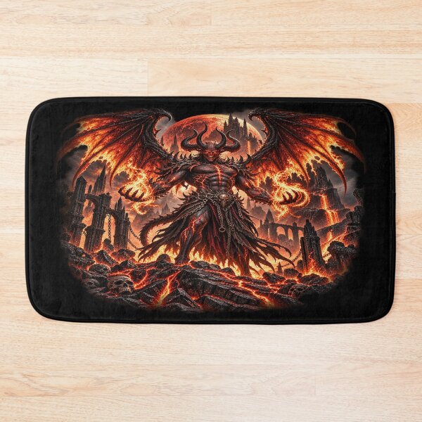 Item preview, Infernal Winged Demon – Lord of the Burning Abyss designed and sold by TroviTutto.