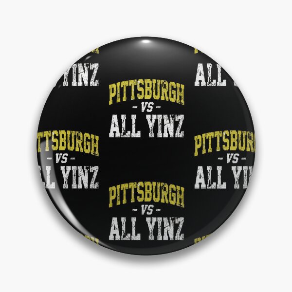 Item preview, Pittsburgh Vs All Yinz Vintage Local Slang Sports Typography Design designed and sold by JapanAnimeSH2.