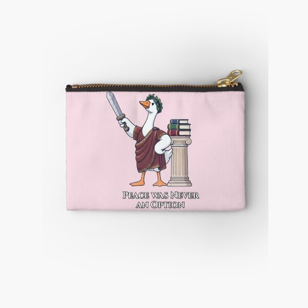 Item preview, Roman Goose with Sword and Books – Peace Was Never An Option designed and sold by Wildlife Wonders.