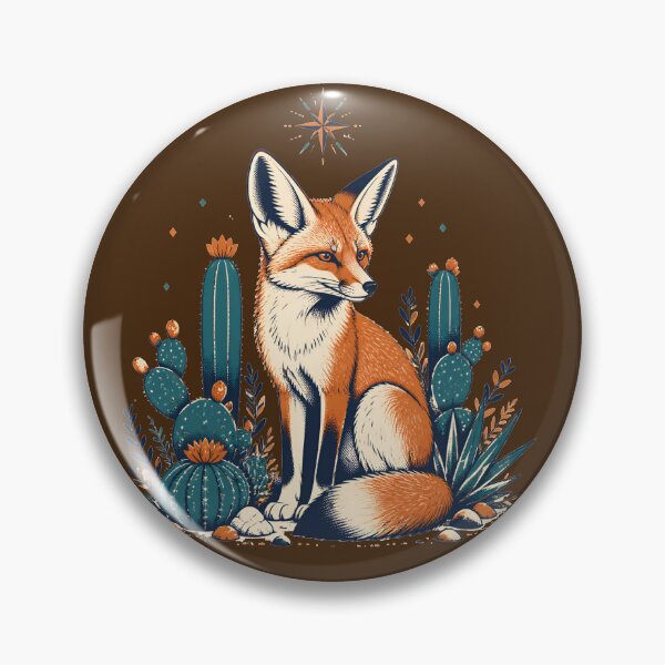 Item preview, Desert Fox and Cactus Art designed and sold by Supertango.