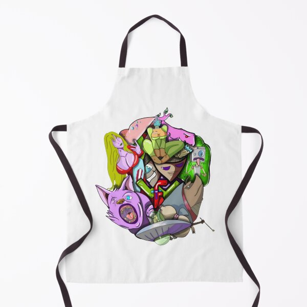 Item preview, Garden Goblin Stack Quirky Trippy Monster Collage Art designed and sold by Daxinelilit.