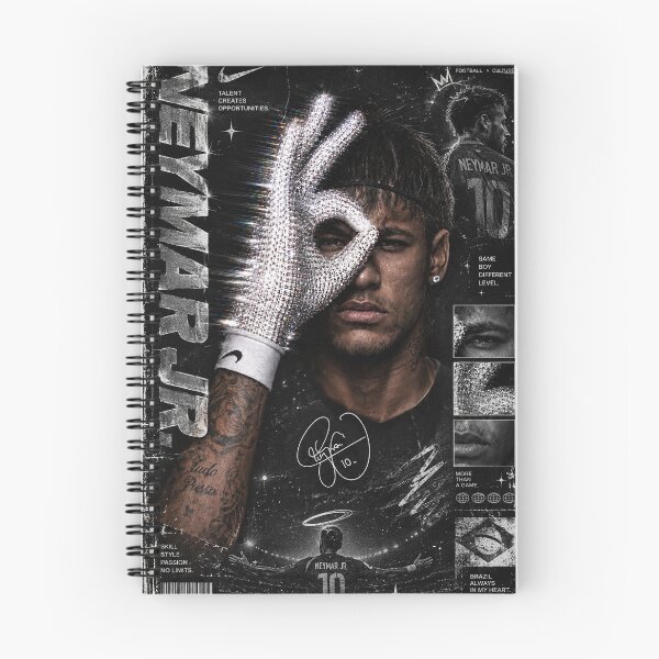 Item preview, Neymar JR. Poster - 4k designed and sold by SLAP.studio.