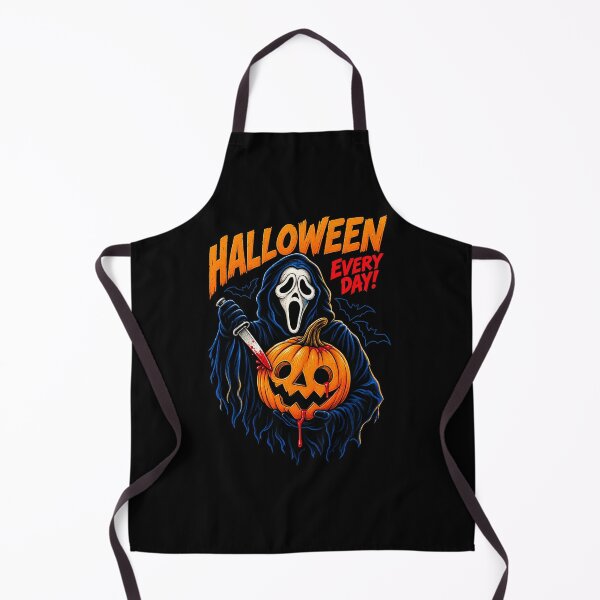 Item preview, Halloween Every Day - Horror Slasher Grim Reaper Bloody Pumpkin designed and sold by Final Chance Designs⭐️⭐️⭐️⭐️⭐️.