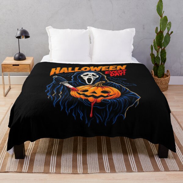 Item preview, Halloween Every Day - Horror Slasher Grim Reaper Bloody Pumpkin designed and sold by Final Chance Designs⭐️⭐️⭐️⭐️⭐️.