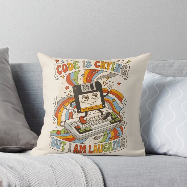 Item preview, Seventies Computer Rainbow - Light Colors Edition designed and sold by Shyla Marsare.