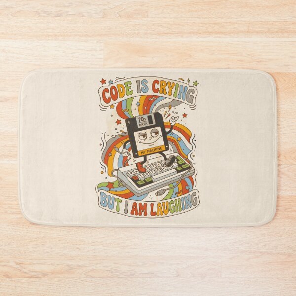 Item preview, Seventies Computer Rainbow - Light Colors Edition designed and sold by Shyla Marsare.