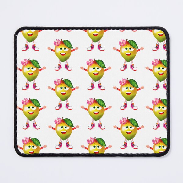 Item preview, Satisfied Mango Animated Character Girl Version designed and sold by ExpressiveToon.