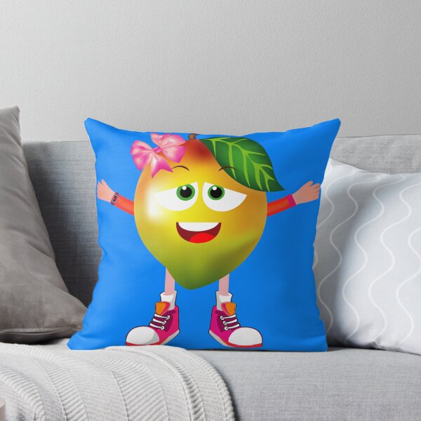 Item preview, Satisfied Mango Animated Character Girl Version designed and sold by ExpressiveToon.