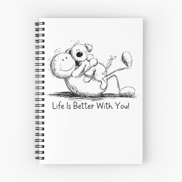 Item preview, Life Is Better With You I Dog Friendship Love designed and sold by modartis.