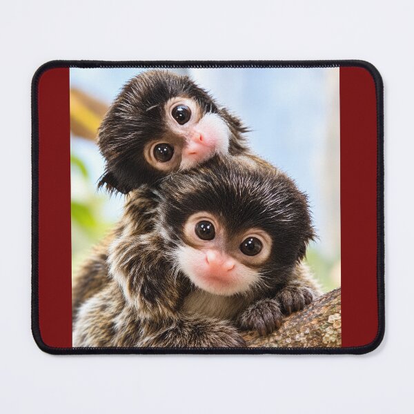 Item preview, Adorable Baby Marmosets designed and sold by Marina Langer Wildlife Art..