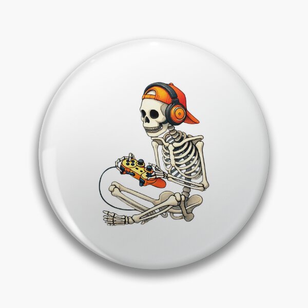 Item preview, Skeleton Gamer Video Gaming Boys Men Kids designed and sold by cerima.