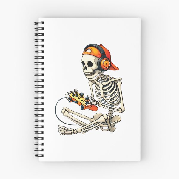 Item preview, Skeleton Gamer Video Gaming Boys Men Kids designed and sold by cerima.