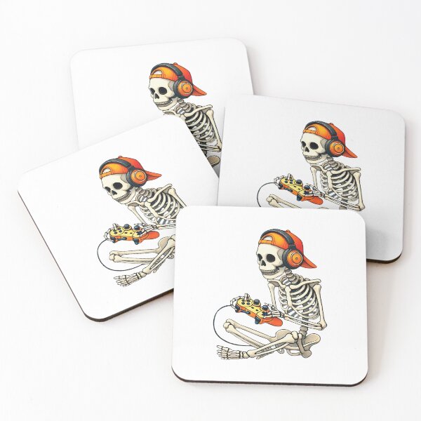 Item preview, Skeleton Gamer Video Gaming Boys Men Kids designed and sold by cerima.