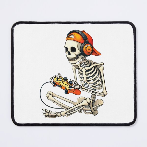 Item preview, Skeleton Gamer Video Gaming Boys Men Kids designed and sold by cerima.