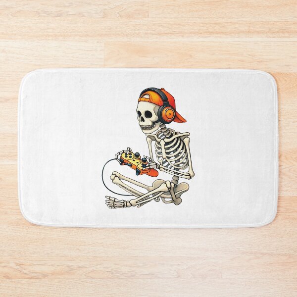 Item preview, Skeleton Gamer Video Gaming Boys Men Kids designed and sold by cerima.