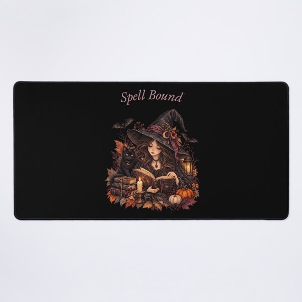 Item preview, Spell Bound Witch Black Cat Halloween designed and sold by mycute-stickers.