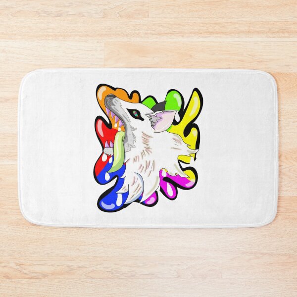 Item preview, Rainbow Goat Burst Colorful Psychedelic Splash Graphic designed and sold by Daxinelilit.