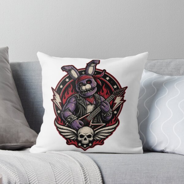 Item preview, Motley Crue Inspired Bonnie Character Design from Five Nights at Freddy's designed and sold by Sonicify.