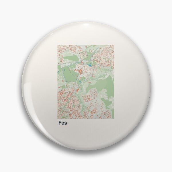 Item preview, Fes Minimalistic Map Art designed and sold by MapsNerd.