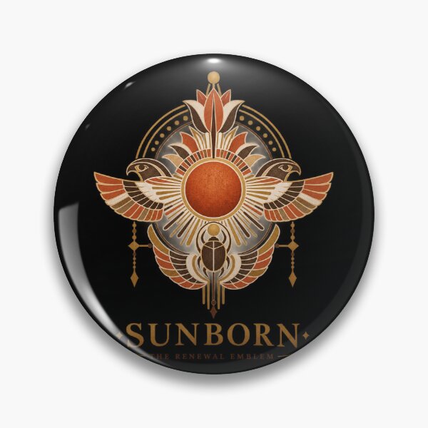 Item preview, Sunborn Egyptian Solar Emblem – Ancient Egypt designed and sold by AnadAA.