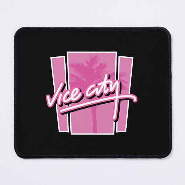 Item preview, GTA Grand Theft Auto Logo Vice City Classic Cards designed and sold by BubblePopRed.