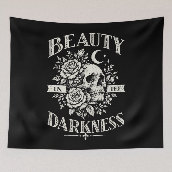 Item preview, Beauty in the Darkness Gothic Skull & Roses Vintage Victorian Design designed and sold by absousamsung.