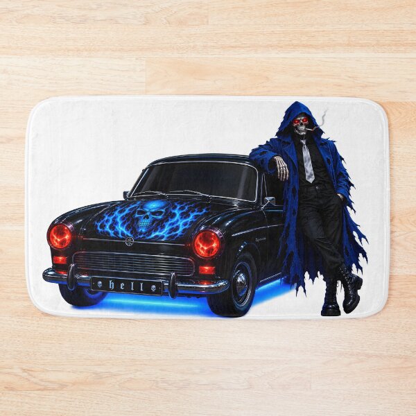 Item preview, skeleton and haunted car 2 designed and sold by natalik2024.