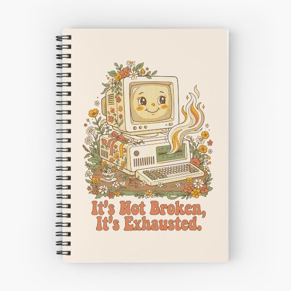 Item preview, Vintage technology, work stress, retro groovy aesthetic - Light Colors Edition designed and sold by Shyla Marsare.