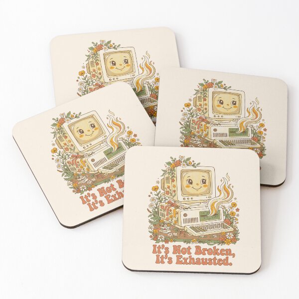Item preview, Vintage technology, work stress, retro groovy aesthetic - Light Colors Edition designed and sold by Shyla Marsare.