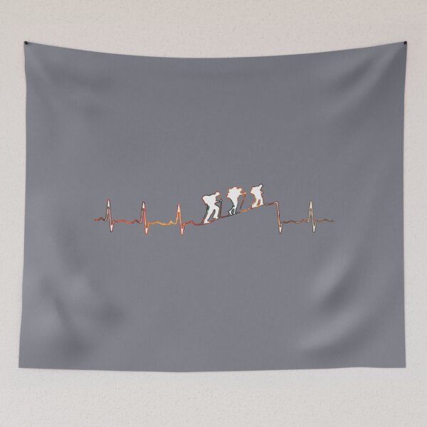 Item preview, Heartbeat Hiking designed and sold by Jewelryrodge.