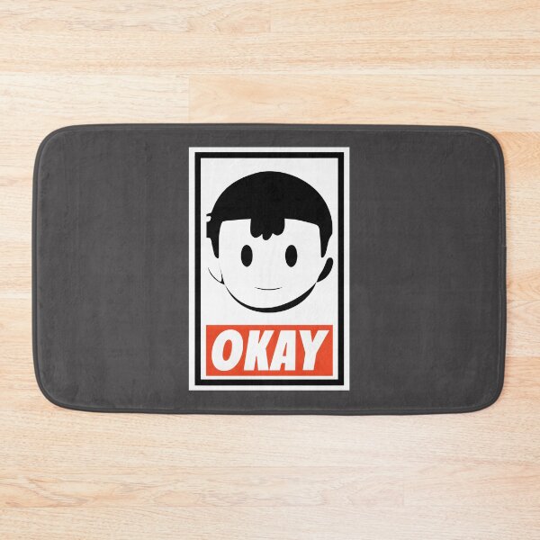 Item preview, Minimalist OKAY Text Design for Casual and Inspirational Style designed and sold by RidersLorten.