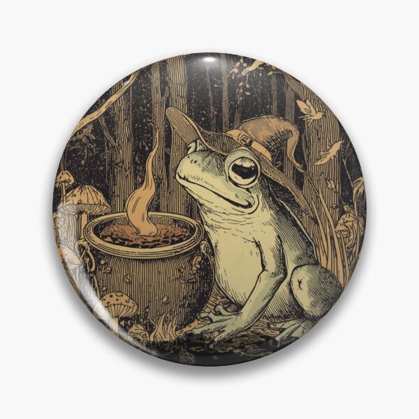 Item preview, Gothic Frog Witch designed and sold by ChicTrendz.