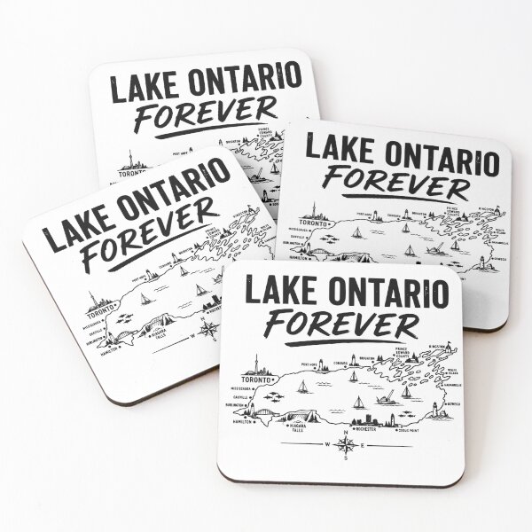Item preview, Lake Ontario Forever – Great Lakes Travel Lakeside Adventure Nature Lover designed and sold by Rtcraftani.