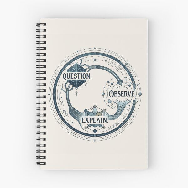 Item preview, Question Observe Explain Science Research Scientific Thinking Design designed and sold by Amr Darwish Graphic designer.