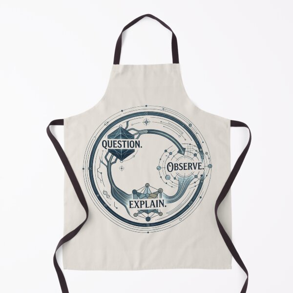 Item preview, Question Observe Explain Science Research Scientific Thinking Design designed and sold by Amr Darwish Graphic designer.