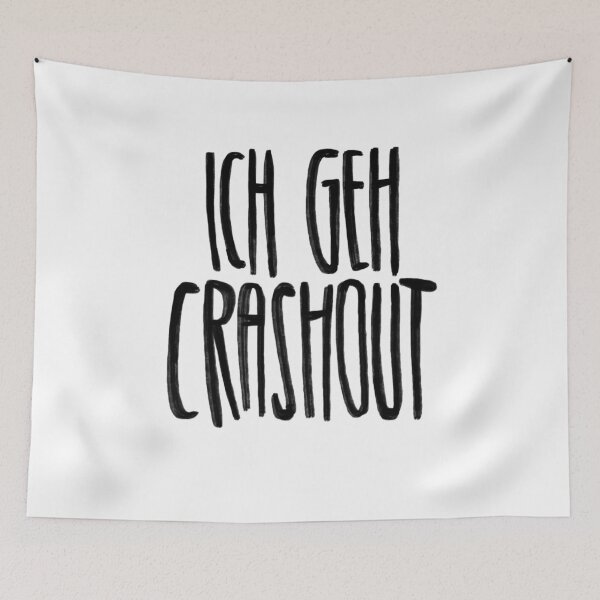 Item preview, Crashing out, I'm going crashing out designed and sold by badlydrawnbabe.