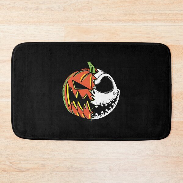 Item preview, Split Pumpkin King Skull Halloween Jack-o-lantern designed and sold by cerima.